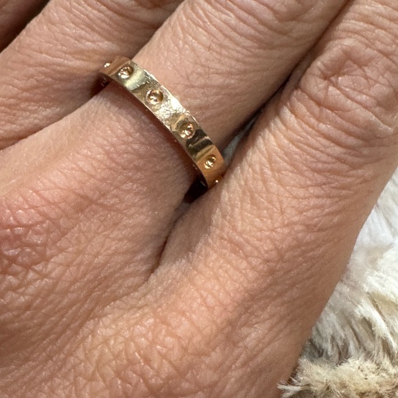 Gorgeous Roberto Coin 18k Rose Gold Band Ring – Size 6.25 - Picture 12 of 15